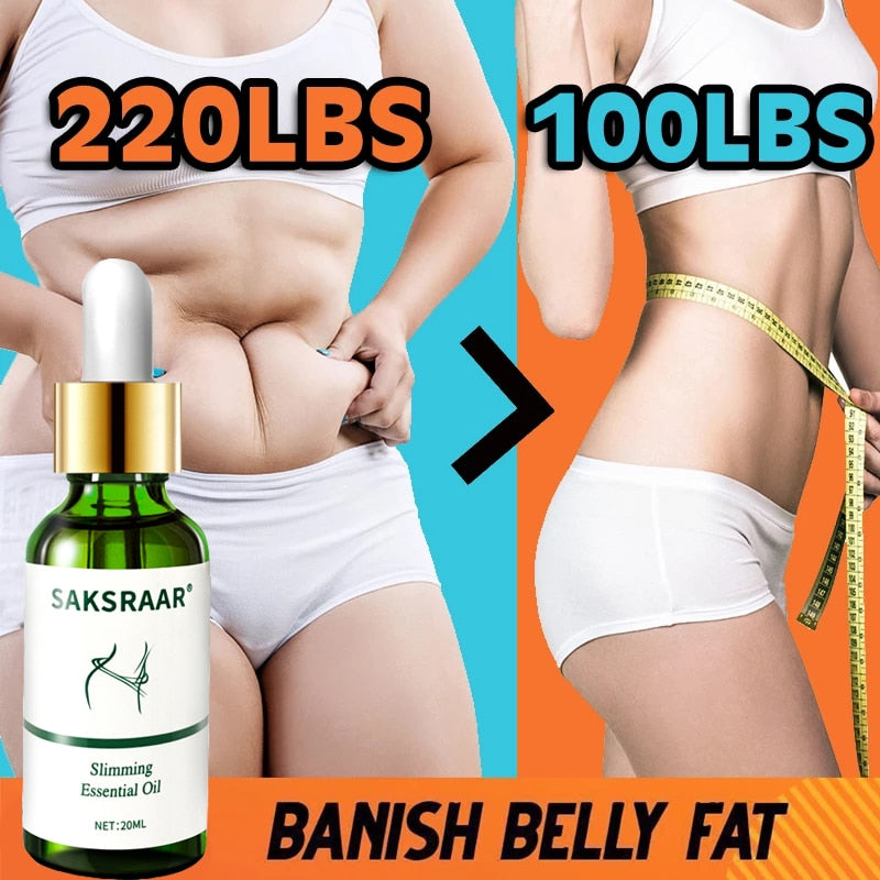 New 2023 Eelhoe Cellulite Slimming Oil Body Shaping Essential Oil Lose  Weight Slim Down Cream Fast Fat Burning Belly Slimming Products Linghai